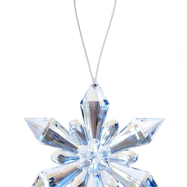 4.5" Glo-Flake Ornament