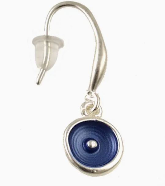 Silver/Blue Consellation Earrings