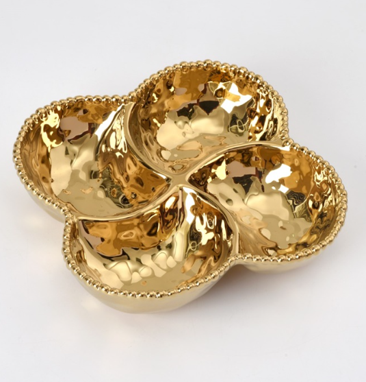 Gold 4 Section Bowl