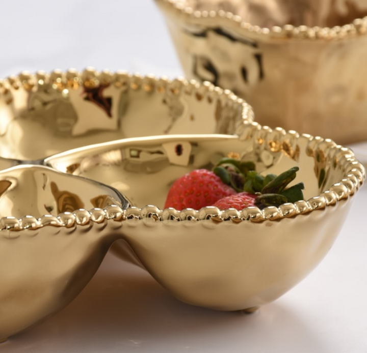 Gold 4 Section Bowl