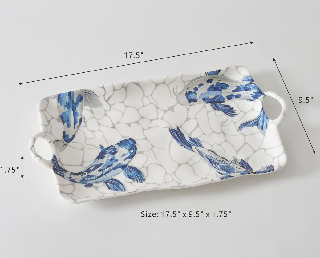 Koi Large Platter