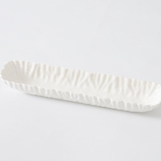 Mascali White Cracker Tray