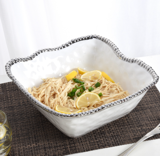 Large Square Salad Bowl
