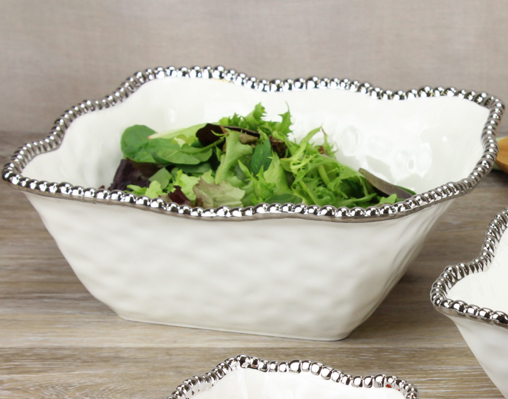 Large Square Salad Bowl