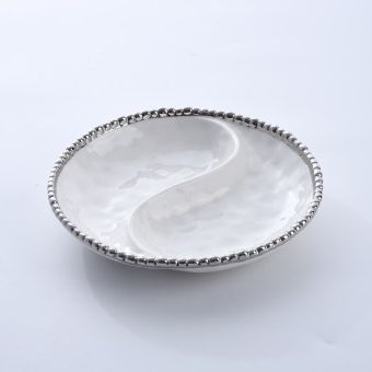 Pampa Bay Salerno 2-Section Platter