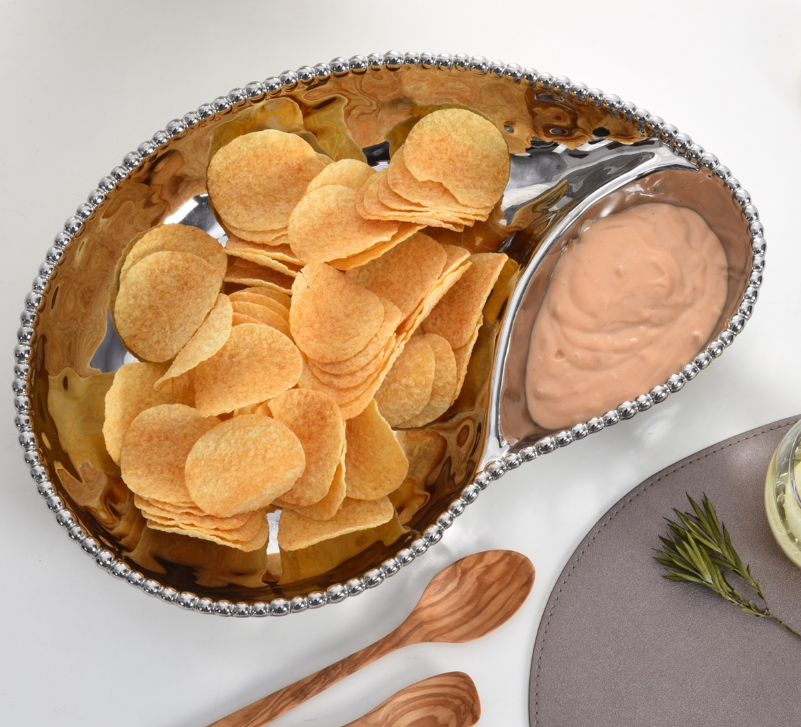 2 Section Serving Piece