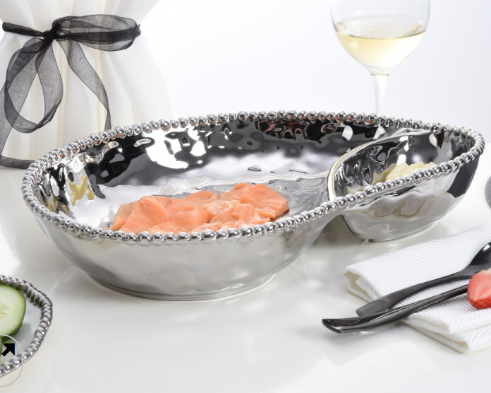 2 Section Serving Piece