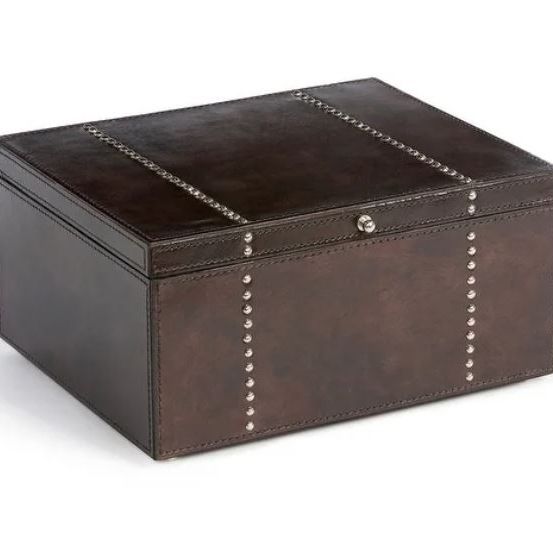 Tate Leather Jewelry Box