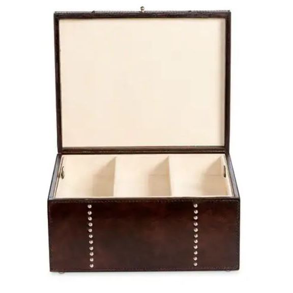 Tate Leather Jewelry Box