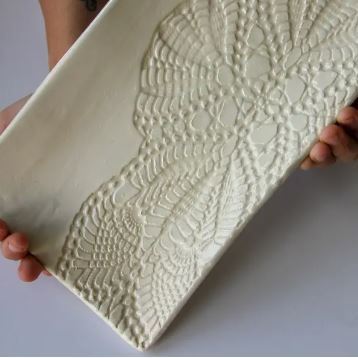 Large Oyster Shell Platter