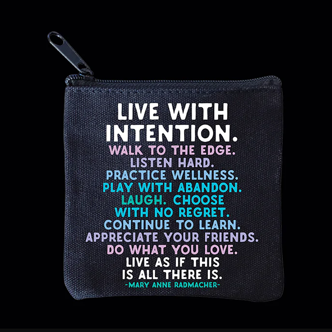 Live w/Intention Mini Pouch