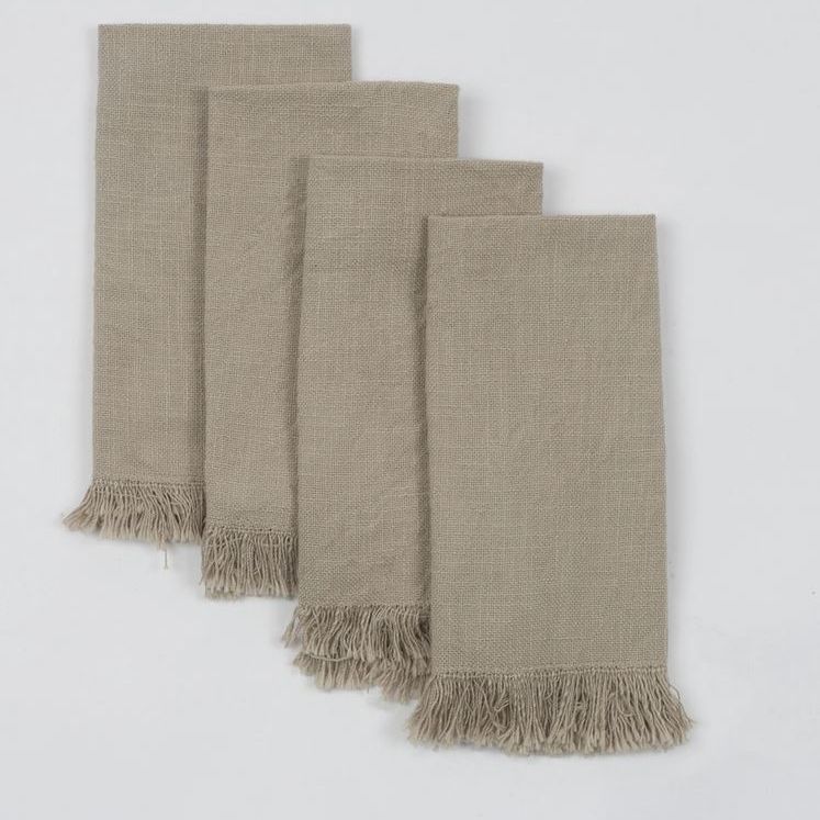 Taupe Muse Napkins S4