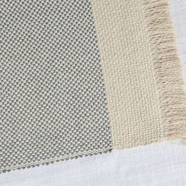 Folkestone Grey Basket Weave Placemats
