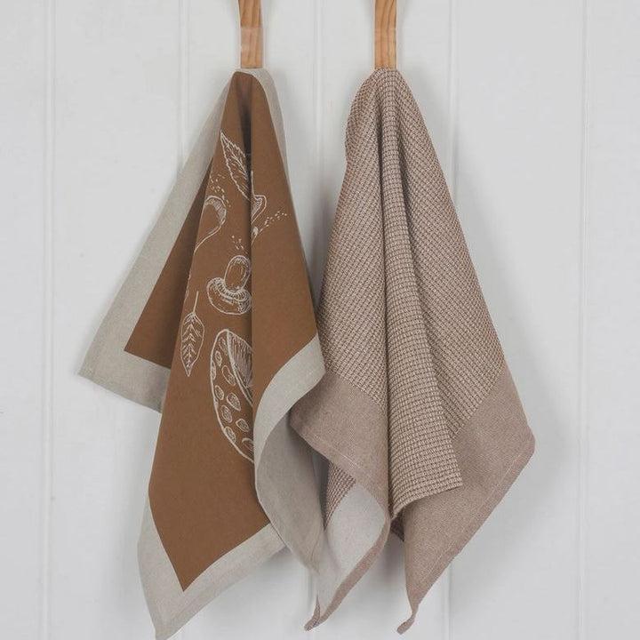 Brown Mushroom Towel Set