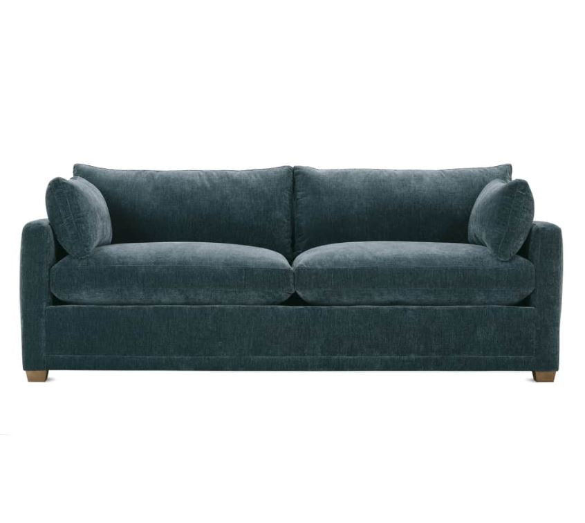Sylvie 88" Sofa - Quick Ship Fed Blue