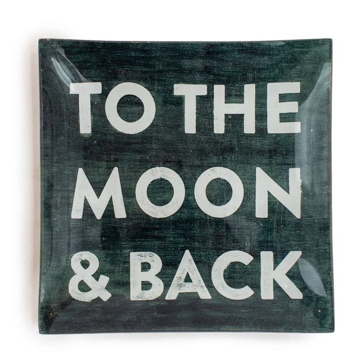 To the Moon & Back Plate