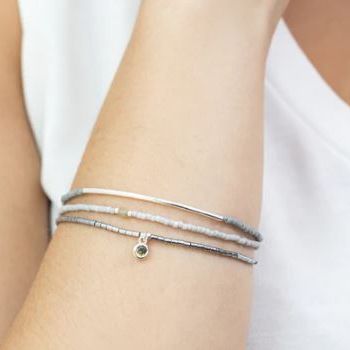 Frost/Silver Bracelet Trio