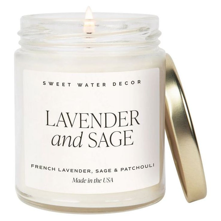 Lavender and Sage Candle