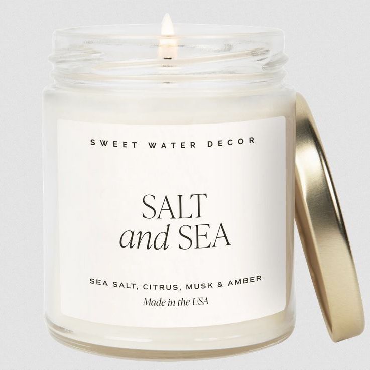 Salt and Sea Candle