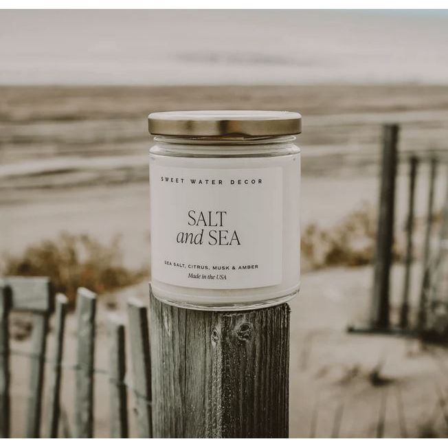 Salt and Sea Candle