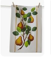 Pear Cotton Dishtowel