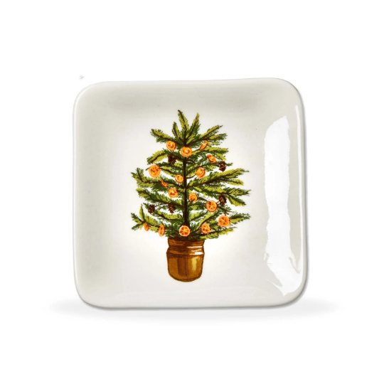 Citrus Tree Trinket Dish