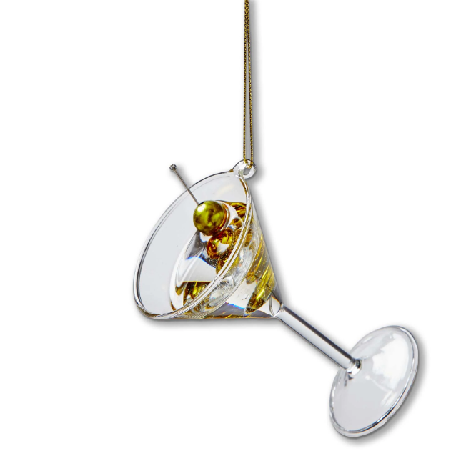 Dirty Martini Ornament