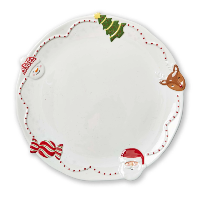 Holiday Cheer Round Platter