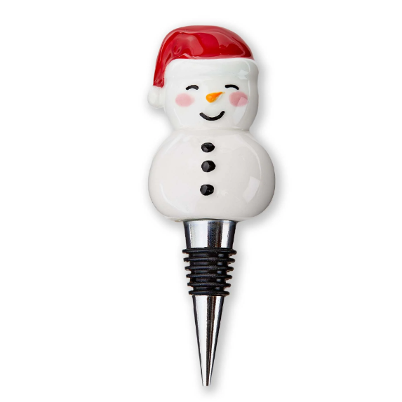 Snowman Bottle Stopper