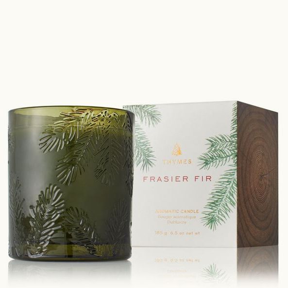 Frasier Fir Green Molded Candle
