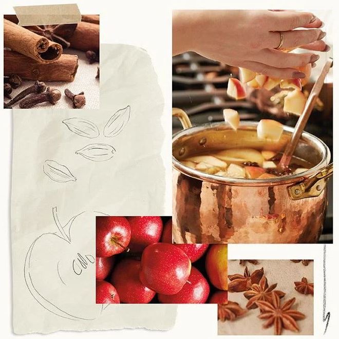 Simmering Cider Poured Candle Mug