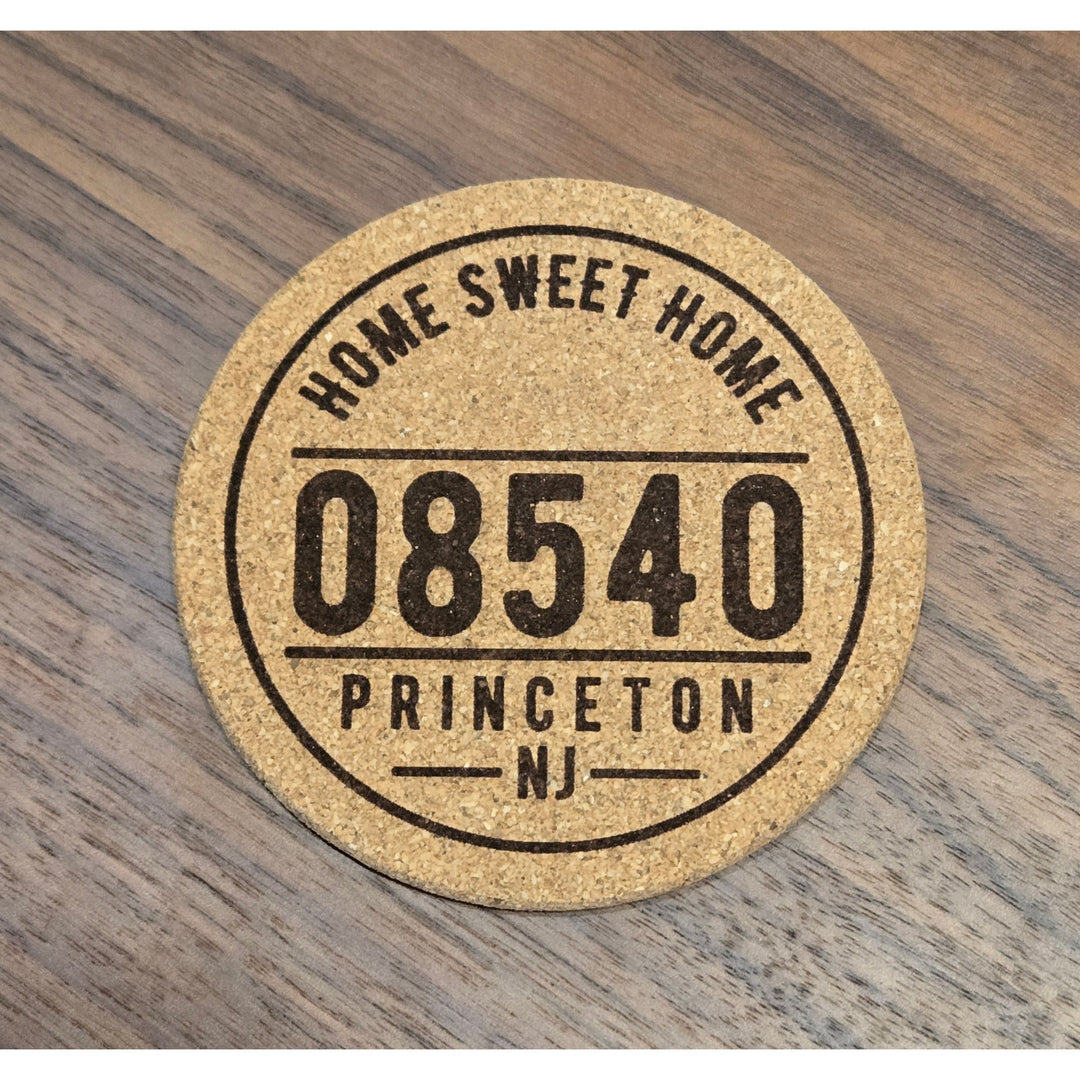 Princeton Zip Code Coaster