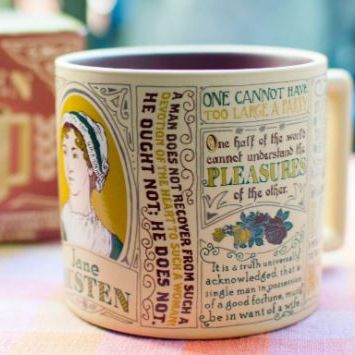 Jane Austen Quotes Coffee Mug