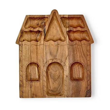 Gingerbread House Serving Board