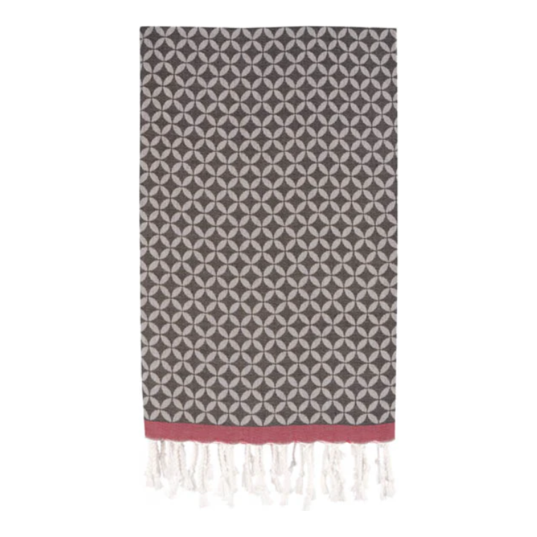 Yildiz Motif Luxe Turkish Bath Towel