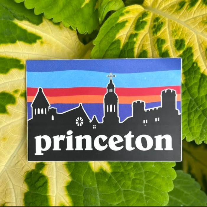 Princeton Skyline Sticker