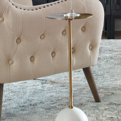 Gimlet Drink Table White