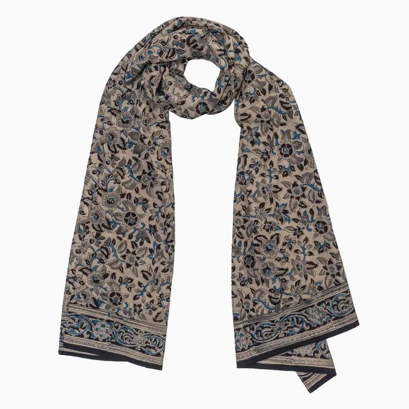 Midnight Lilies Scarf