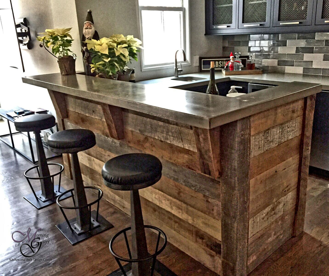 barnwood counter