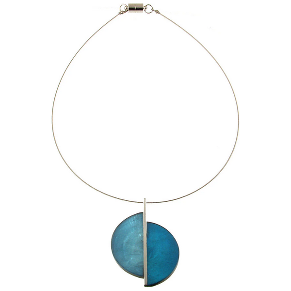 Blue Two Tone Necklace