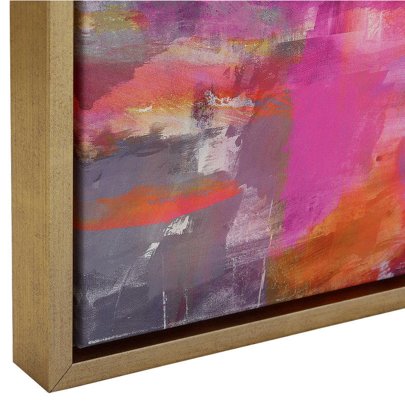 Color Theory Framed Canvases S/2
