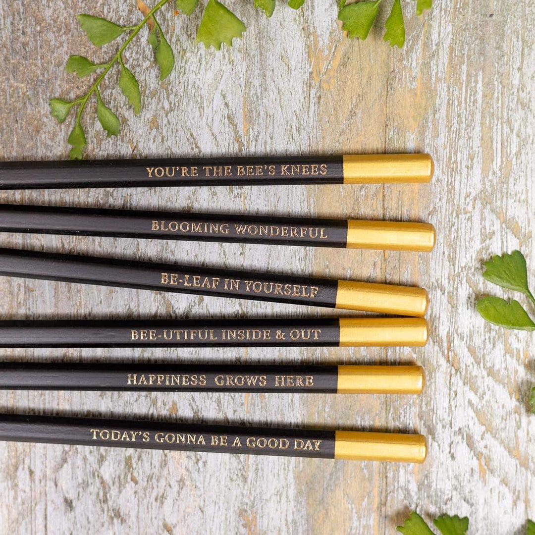 Bees & Honeysuckle Pencil Set