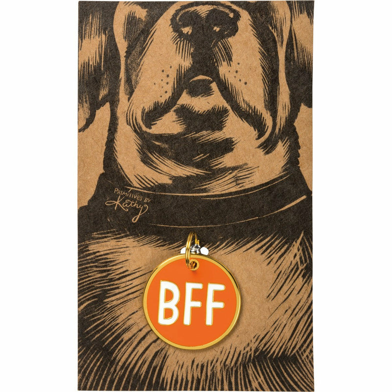 BFF Dog Collar Charm