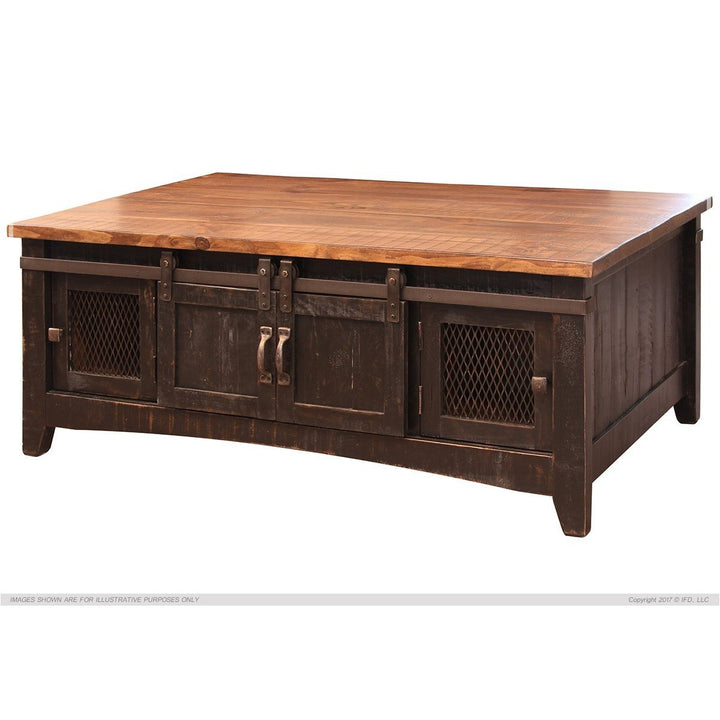 Farmhouse Coffee Table Black