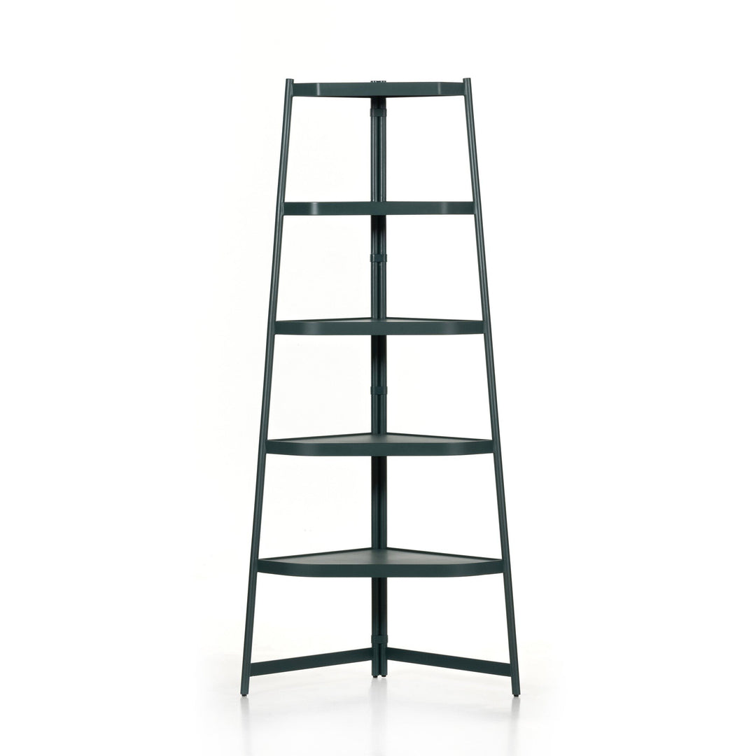 Acerra Corner Shelf - Juniper Green