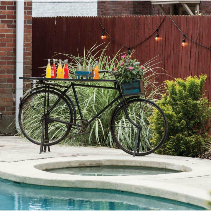 Vintage Bike Bar Table