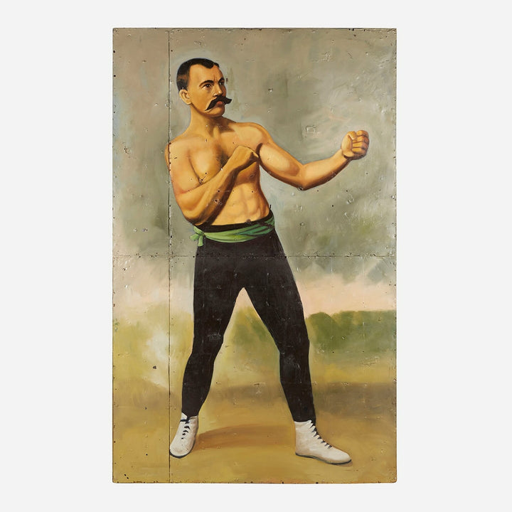 Boxeur Avec Moustache