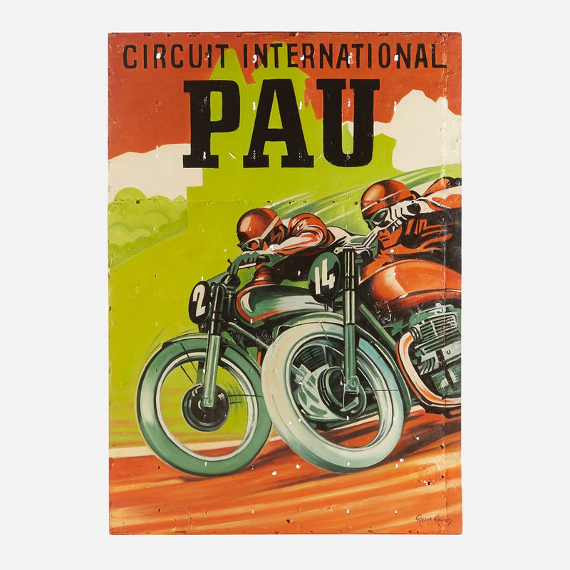Circuit Intl Pau Motocycle Art