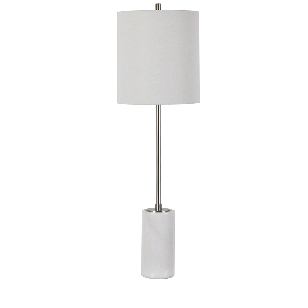 Jennifer Marble & Metal Table Lamp