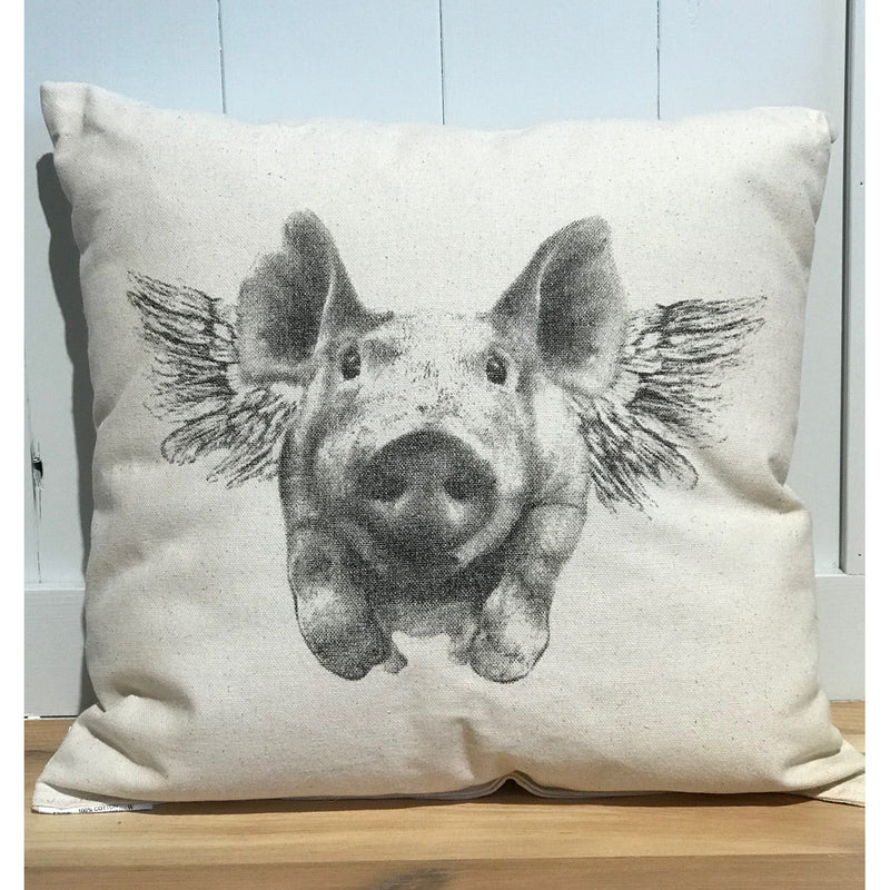 Lg Flying Pig Pillow
